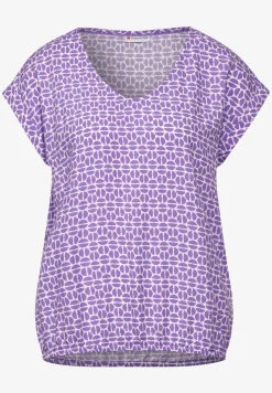 Blouse met V-hals