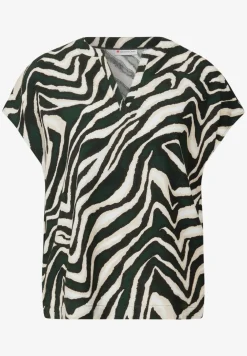 Blouse met zebrapatroon