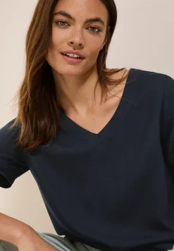 Blouse shirt met knoop