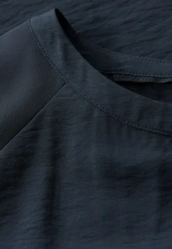 Blouse shirt met mesh detail