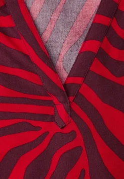 Blouse shirt met patroon