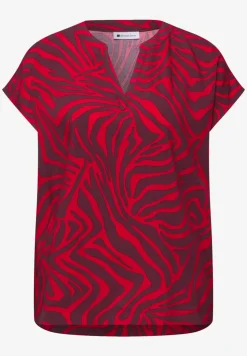 Blouse shirt met patroon