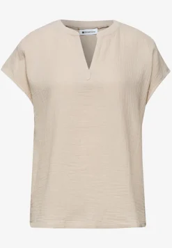 Blouse shirt van mousseline