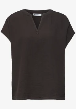 Blouse shirt van mousseline