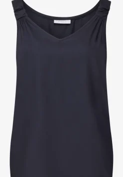 Blouse top met knoopdetail