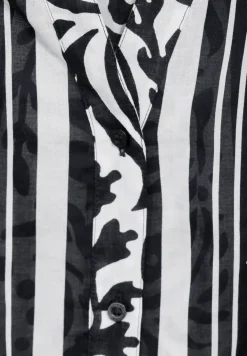 Blouse van patroonmix