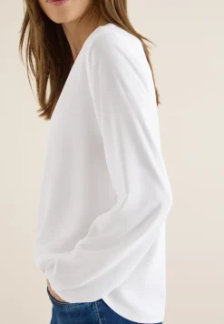 Blouse in effen kleur