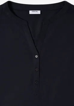Blouse in effen kleur
