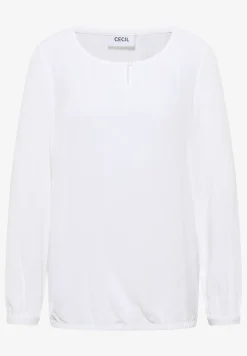 Blouse in effen kleur