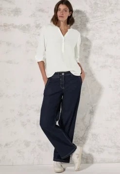 Blouse in effen kleur