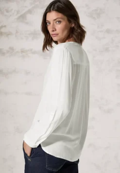 Blouse in effen kleur