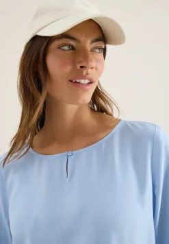 Blouse in effen kleur