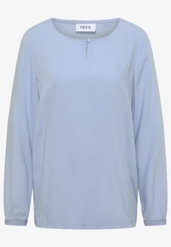 Blouse in effen kleur