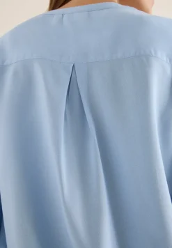 Blouse in effen kleur