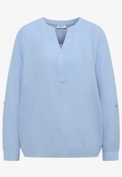 Blouse in effen kleur