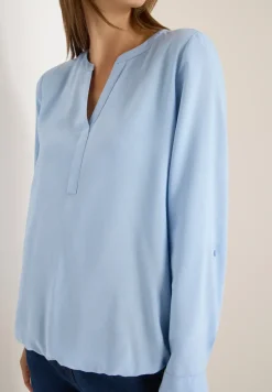 Blouse in effen kleur