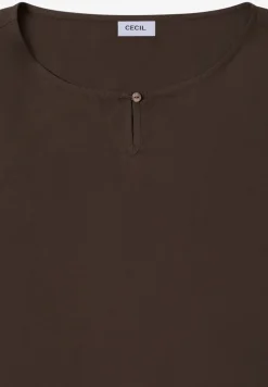 Blouse in effen kleur