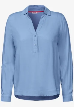 Blouse in effen kleur