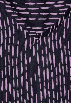 Blouse met onopvallende print