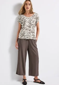 Blouse met uitsnijding aan de achterkant