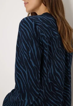 Blouse met zebraprint