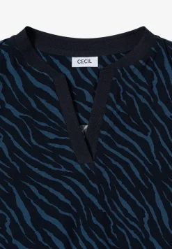 Blouse met zebraprint
