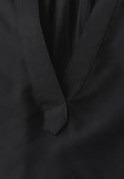 Blouseshirt in effen kleur