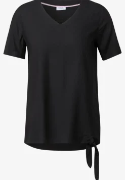 Blouse shirt met knoop