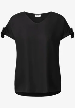 Blouse shirt met knoop