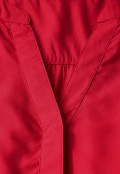 Blousetop in effen kleur
