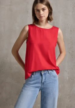 Blousetop met lintdetails