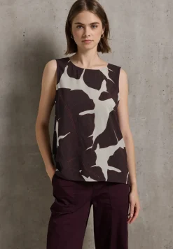Blousetop met lintdetails