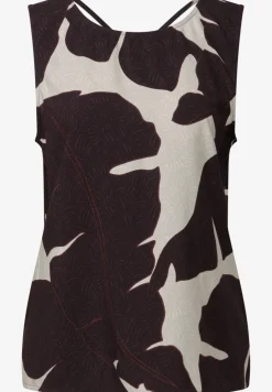 Blousetop met lintdetails
