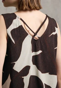 Blousetop met lintdetails