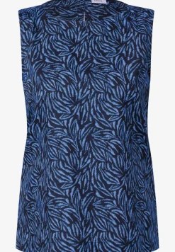Blousetop met minimale print