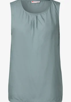 Blousetop met rimpels
