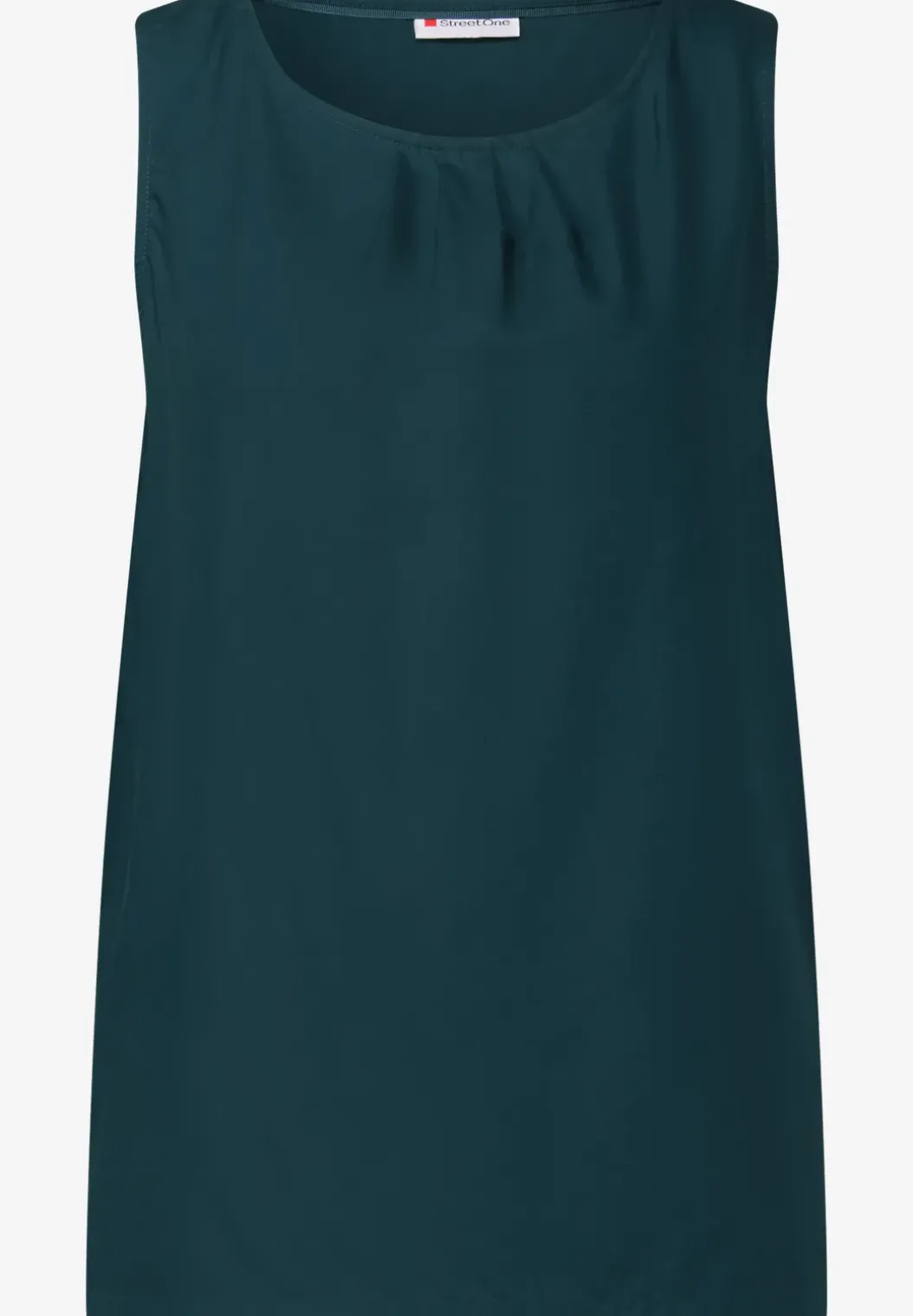 Blousetop met rimpels