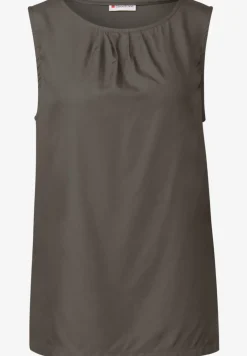 Blousetop met rimpels