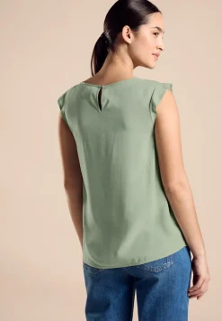 Blousetop met ruches