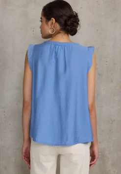 Blousetop met ruches