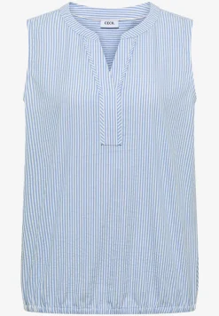 Blousetop van seersucker