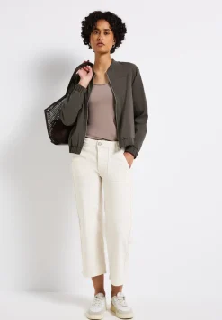 Blouson in effen kleur
