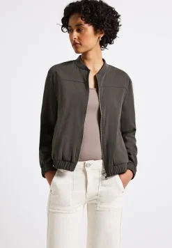 Blouson in effen kleur