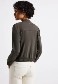 Blouson in effen kleur