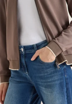 Blouson in effen kleur