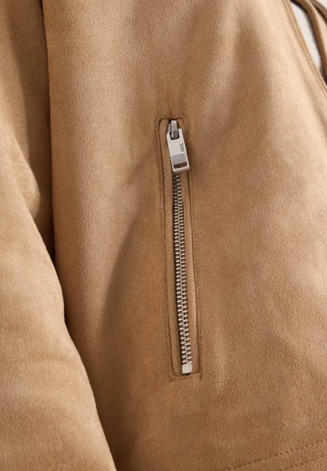 Blouson in effen kleur