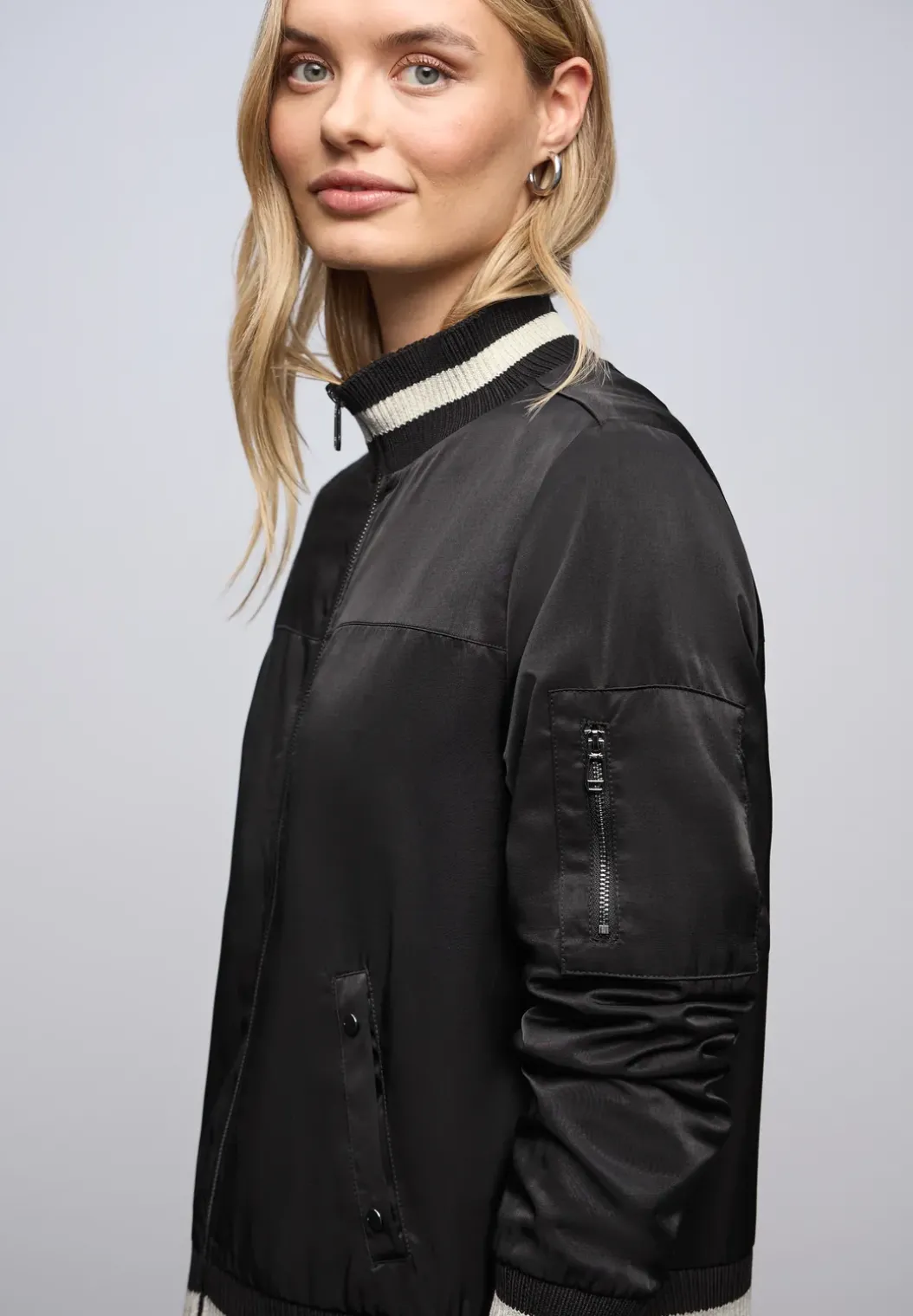Blouson met college details