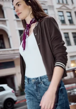 Blouson met college details