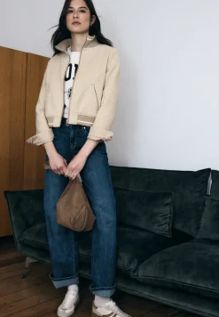 Blouson met college details