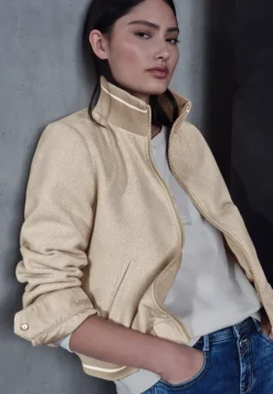 Blouson met college details